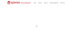 Desktop Screenshot of kinyobiotech.com