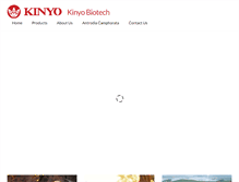 Tablet Screenshot of kinyobiotech.com